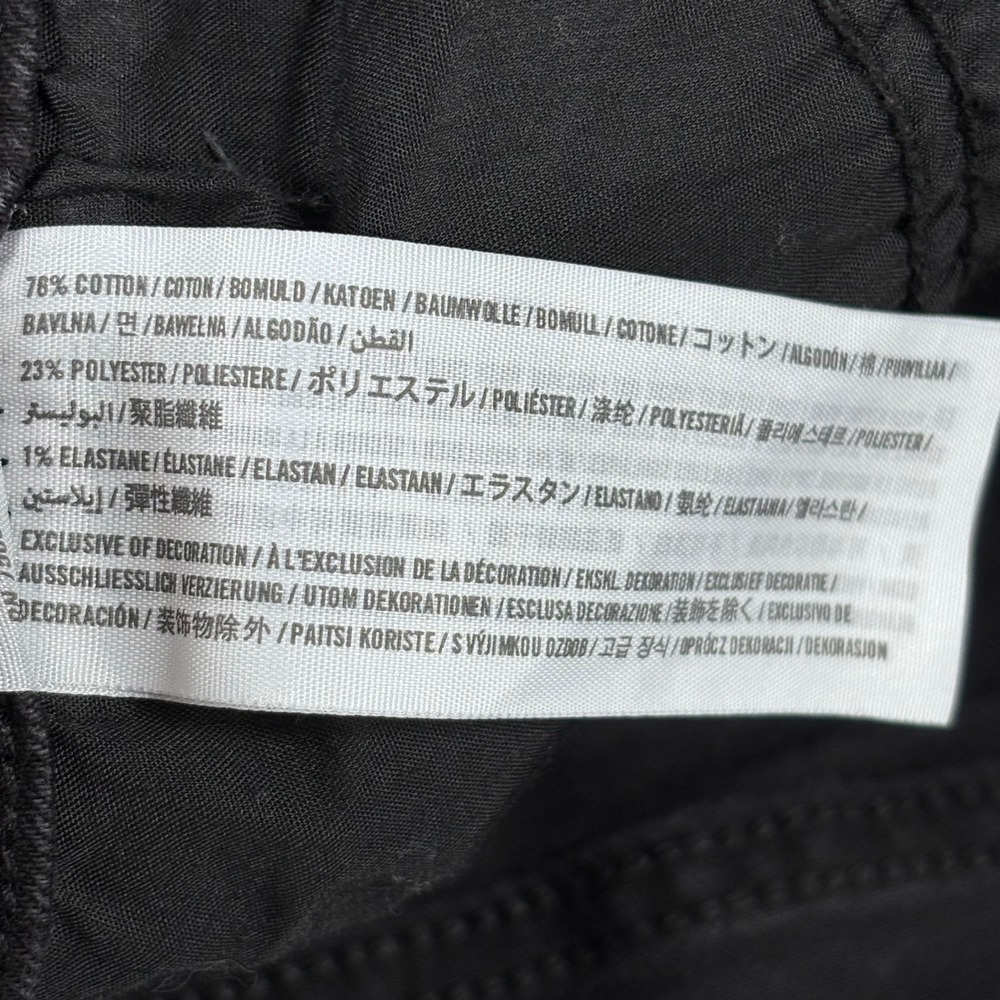 Abercrombie & Fitch Womens 6S Faded Black Skinny Jeans W28 L29 Mid Rise Stretch - Picture 6 of 13